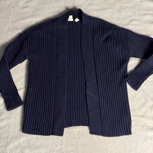 Gap Kids Girls Size Small Navy Blue‎ Cardigan Sweater